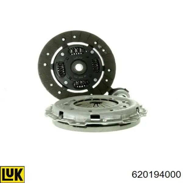 Zestaw sprzęgła (3 części) LUK 620194000 cena, od 160,56 USD