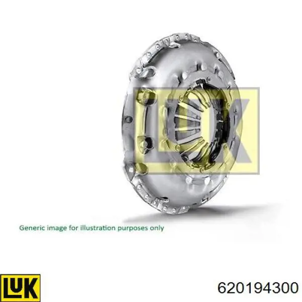 Zestaw sprzęgła (3 części) LUK 620194300 cena, od 121,27 USD