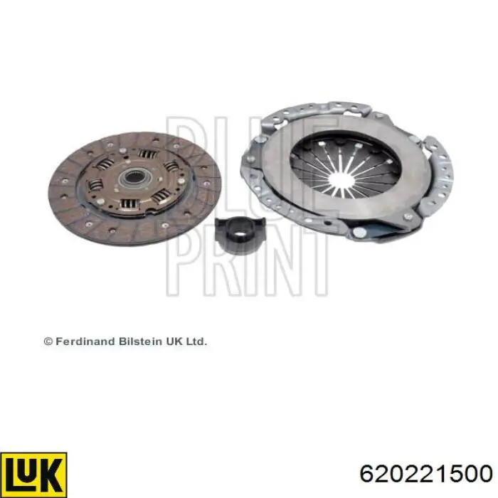Zestaw sprzęgła (3 części) LUK 620221500 cena, od 111,09 USD