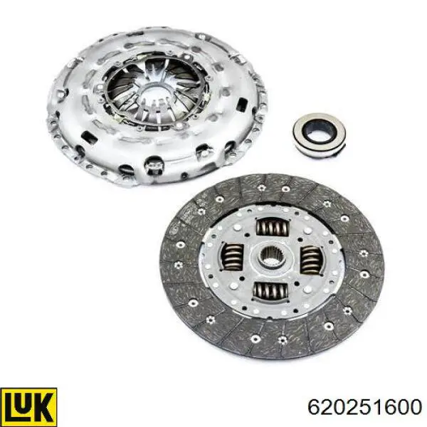 620251600 LUK Zestaw sprzęgła (3 części)