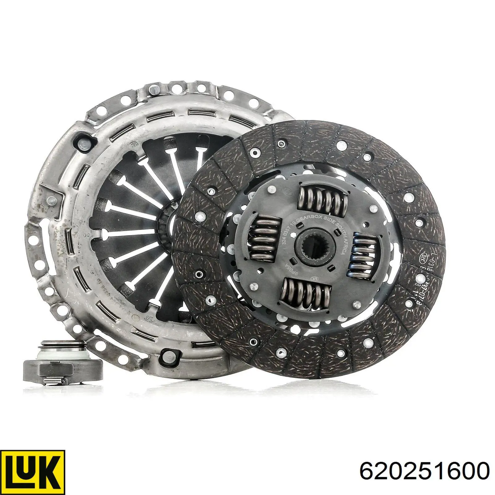 Zestaw sprzęgła (3 części) LUK 620251600 cena, od 283,67 USD