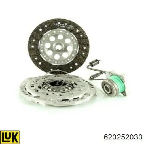 620252033 LUK Zestaw sprzęgła (3 części)