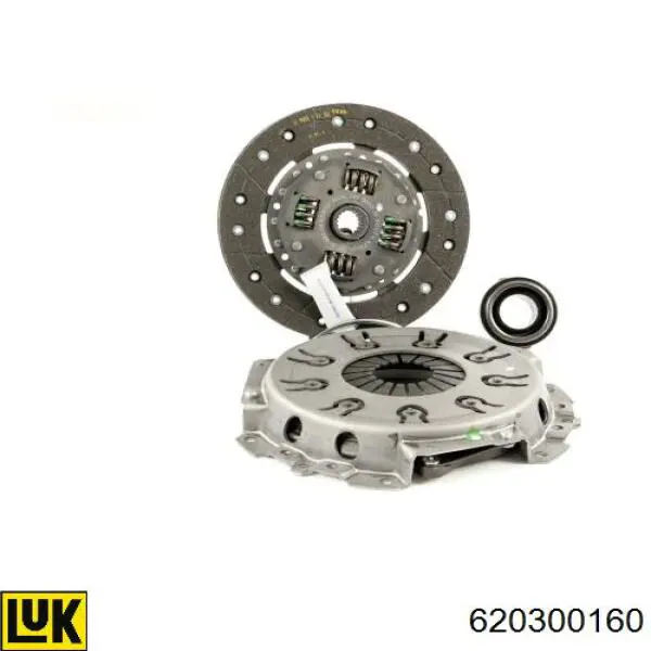 Zestaw sprzęgła (3 części) LUK 620300160 cena, od 134,49 USD