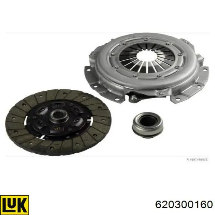 Zestaw sprzęgła (3 części) LUK 620300160 cena, od 134,49 USD