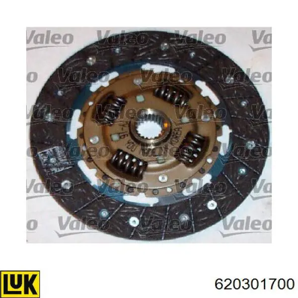 Zestaw sprzęgła (3 części) LUK 620301700 cena, od 118,91 USD