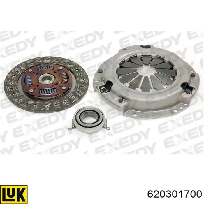 Do koszyka 620301700 LUK Zestaw sprzęgła (3 części)