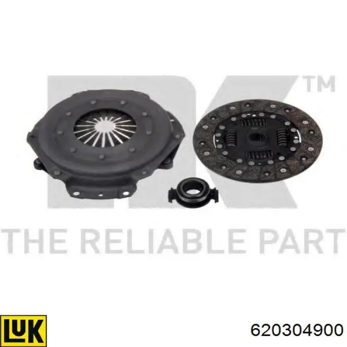Zestaw sprzęgła (3 części) LUK 620304900 cena, od 107,43 USD