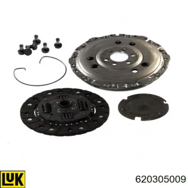 Zestaw sprzęgła (3 części) LUK 620305009 cena, od 159,49 USD