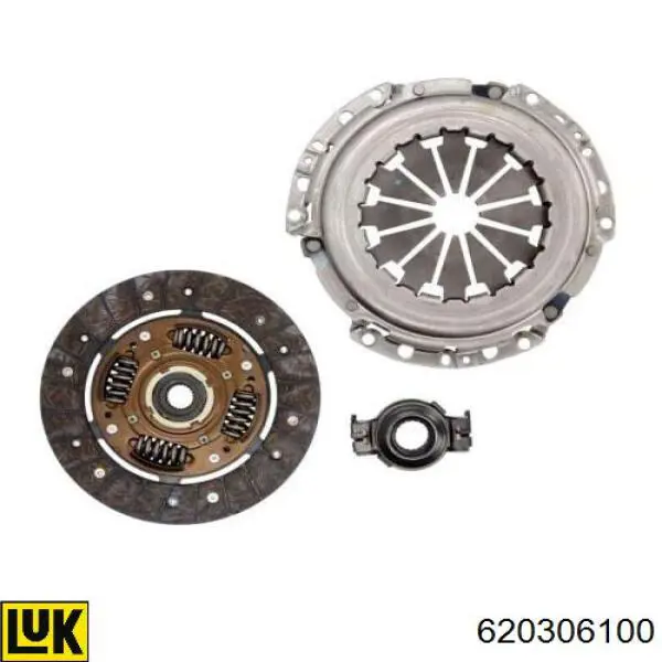 Zestaw sprzęgła (3 części) LUK 620306100 cena, od 109,26 USD