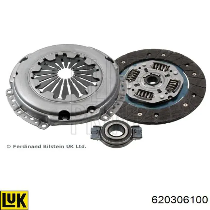 Zestaw sprzęgła (3 części) 620306100 LUK
