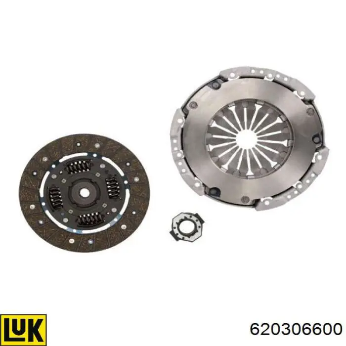 Zestaw sprzęgła (3 części) 620306600 LUK