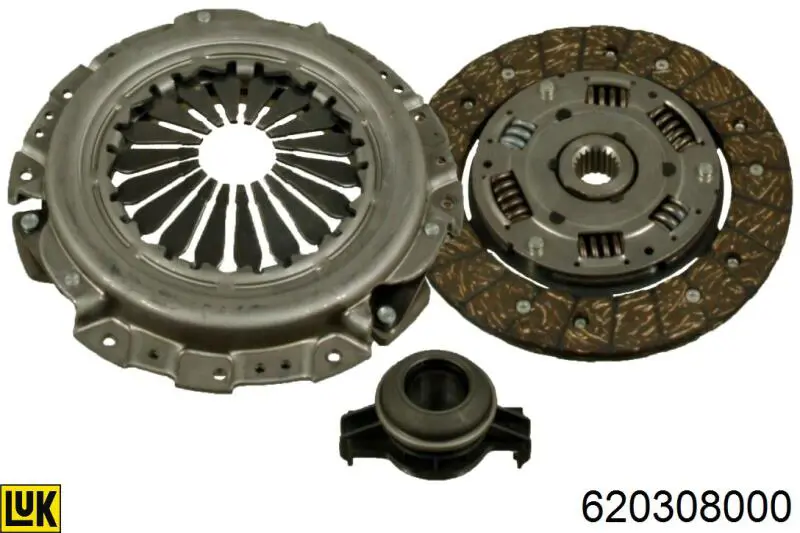 Do koszyka 620308000 LUK Zestaw sprzęgła (3 części)
