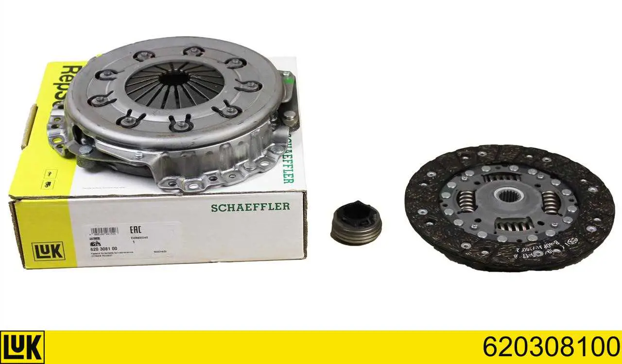 620308100 LUK Zestaw sprzęgła (3 części)