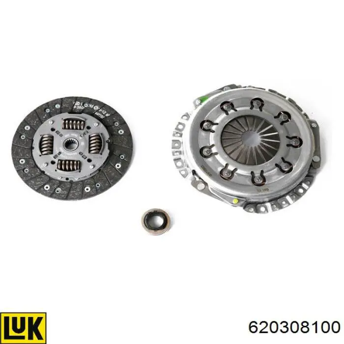 Zestaw sprzęgła (3 części) LUK 620308100