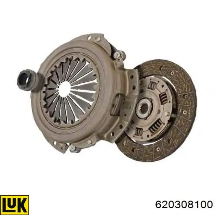 Zestaw sprzęgła (3 części) 620308100 LUK