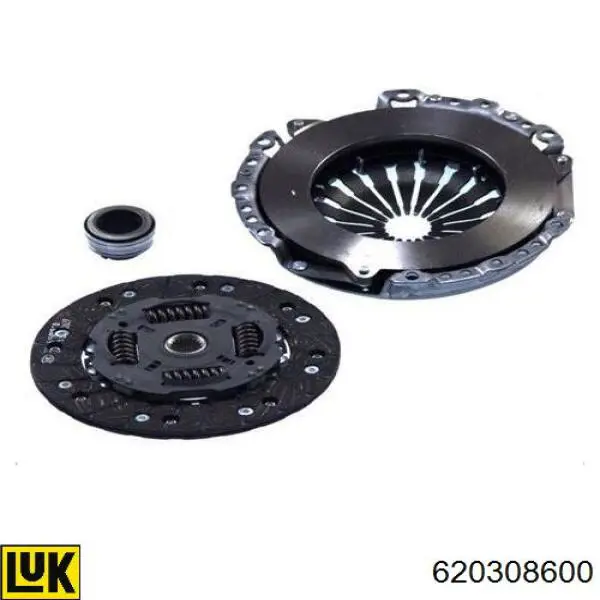 Zestaw sprzęgła (3 części) LUK 620308600 cena, od 128,52 USD