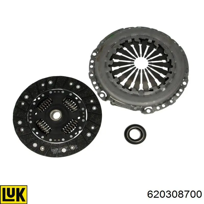 Zestaw sprzęgła (3 części) LUK 620308700