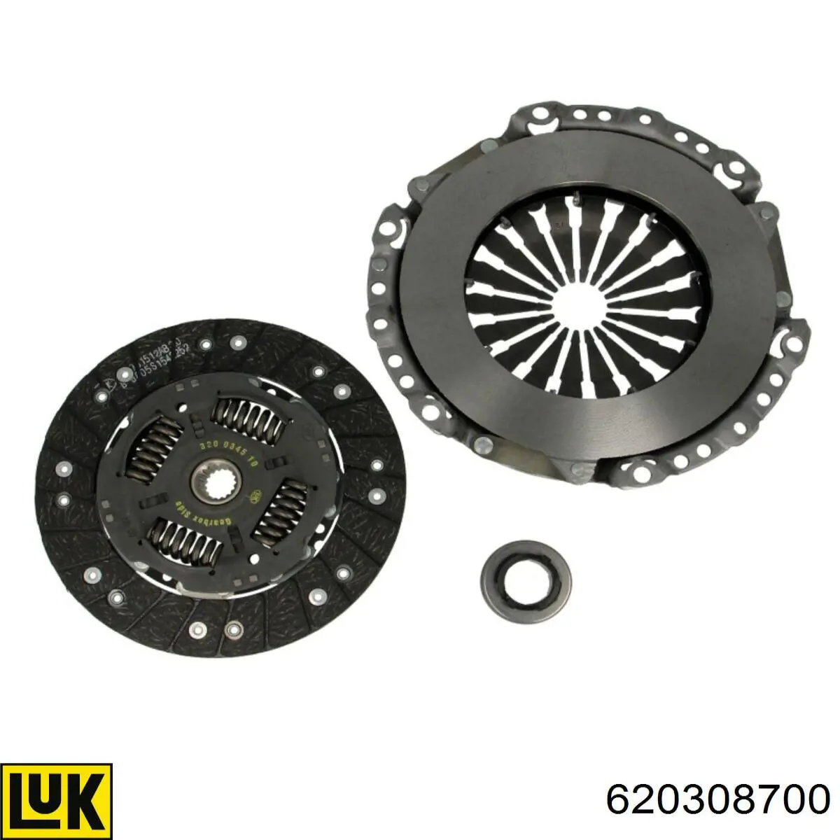 620308700 LUK Zestaw sprzęgła (3 części)