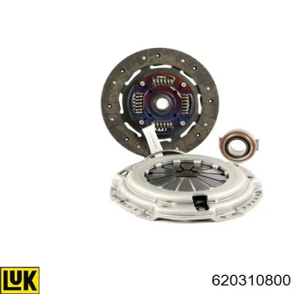 Zestaw sprzęgła (3 części) LUK 620310800 cena, od 153,09 USD