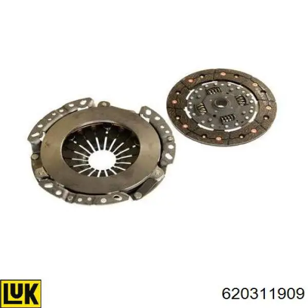 Zestaw sprzęgła (3 części) LUK 620311909 cena, od 98,60 USD