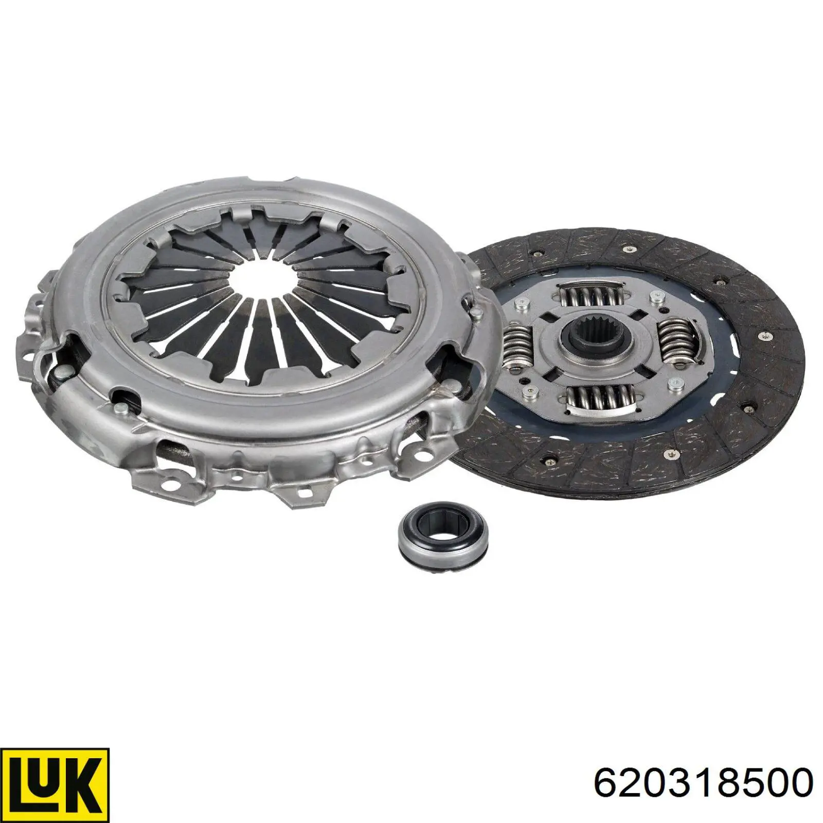 Zestaw sprzęgła (3 części) LUK 620318500 cena, od 160,04 USD