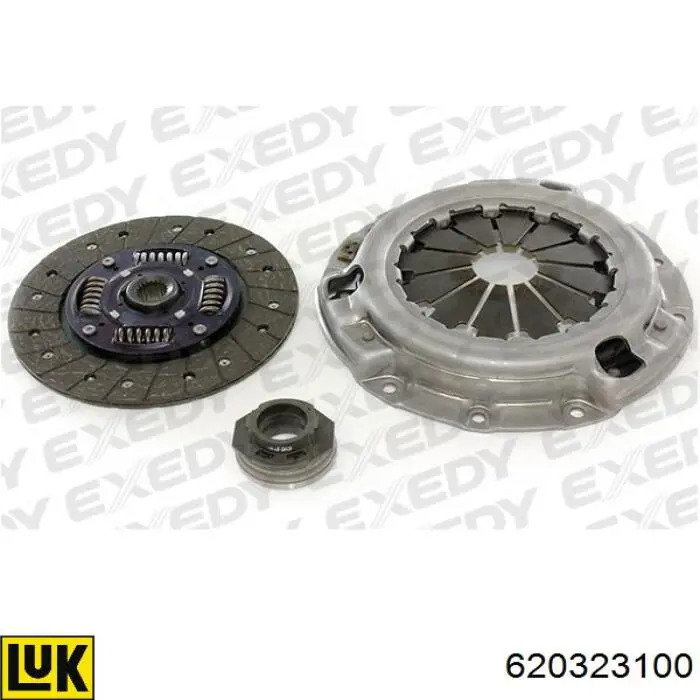 620323100 LUK Zestaw sprzęgła (3 części)