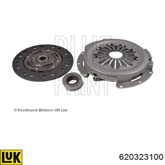 Zestaw sprzęgła (3 części) 620323100 LUK