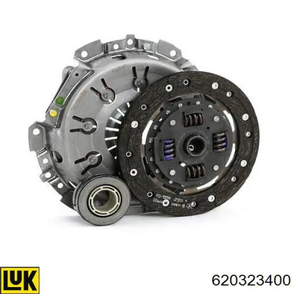 Zestaw sprzęgła (3 części) 620323400 LUK