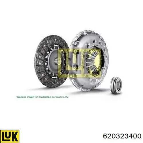 620323400 LUK Zestaw sprzęgła (3 części)