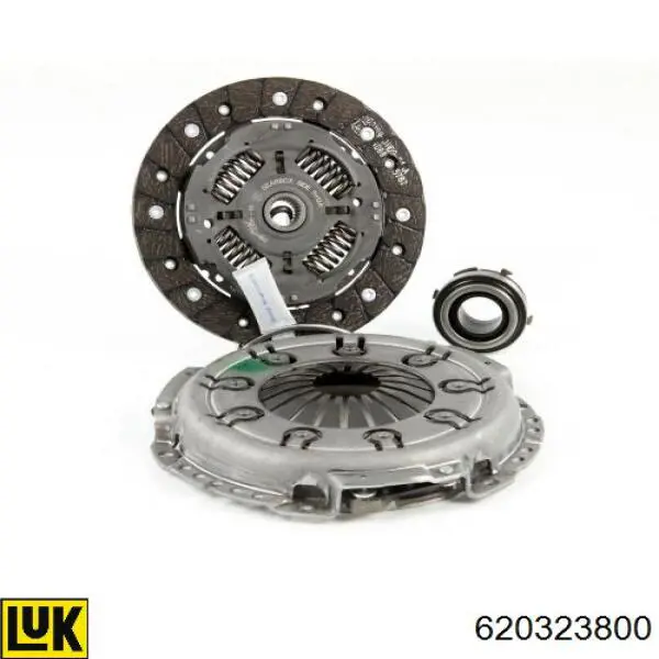 Zestaw sprzęgła (3 części) LUK 620323800 cena, od 120,27 USD