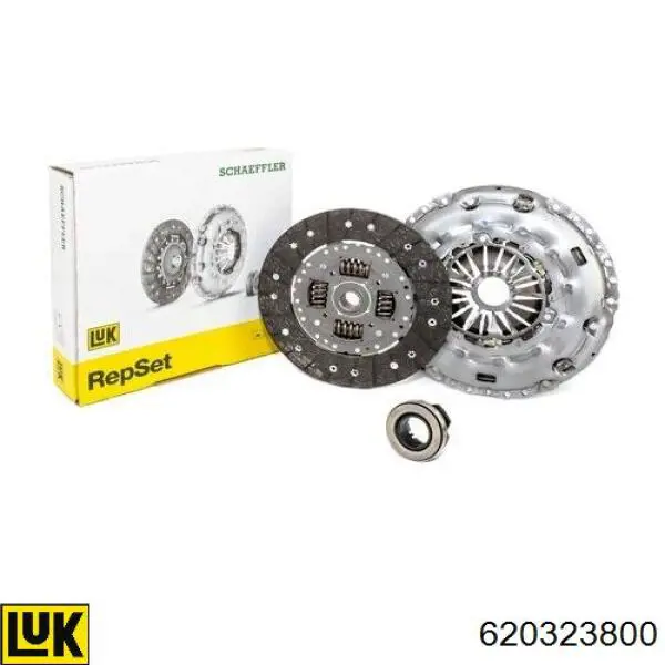Do koszyka 620323800 LUK Zestaw sprzęgła (3 części)