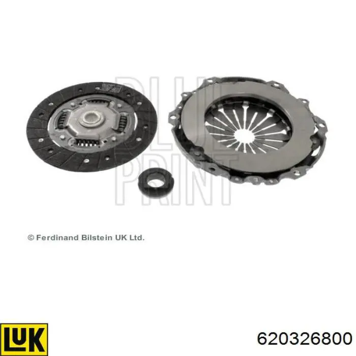 Zestaw sprzęgła (3 części) Peugeot/Citroen 1607870480 cena, od 109,92 USD