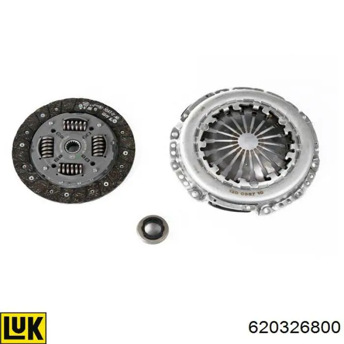 Zestaw sprzęgła (3 części) 620326800 LUK