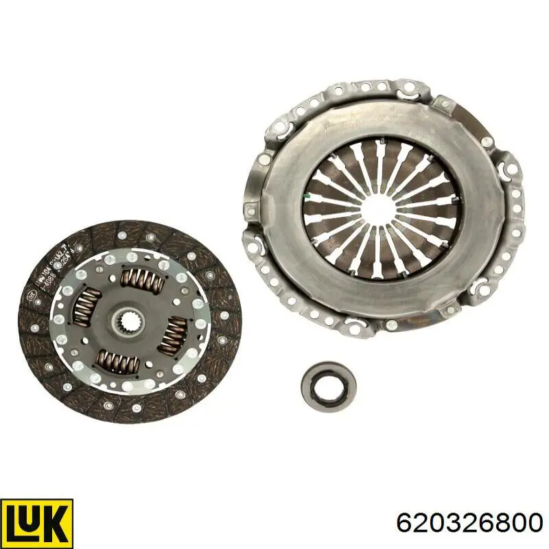 Zestaw sprzęgła (3 części) LUK 620326800 cena, od 124,41 USD