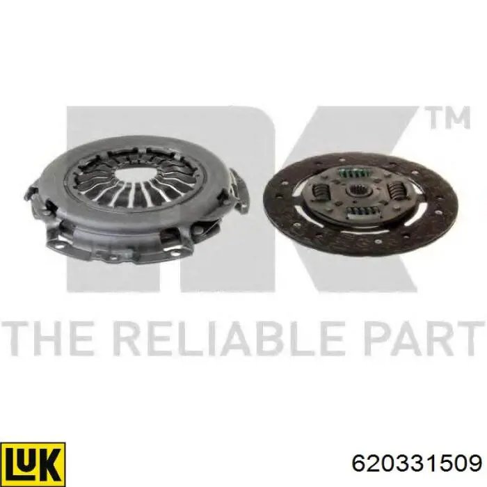 Zestaw sprzęgła (3 części) LUK 620331509 cena, od 118,19 USD