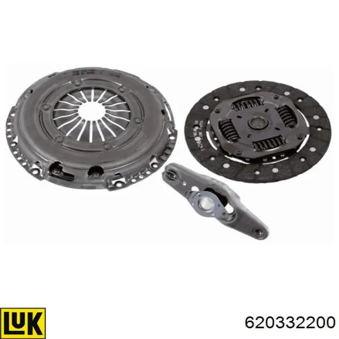 Zestaw sprzęgła (3 części) LUK 620332200