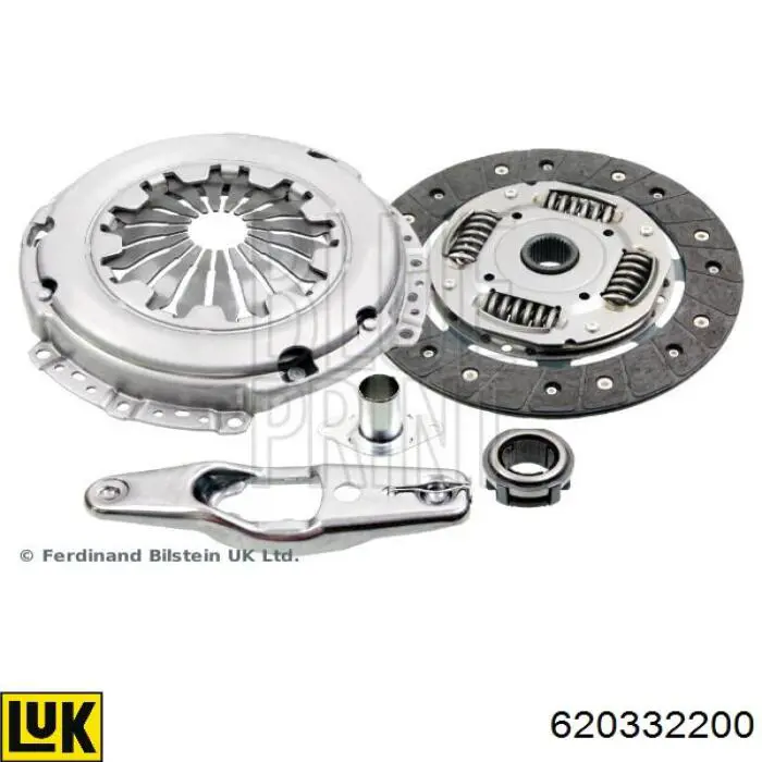 Do koszyka 620332200 LUK Zestaw sprzęgła (3 części)