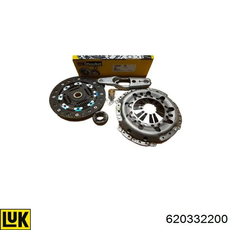 Zestaw sprzęgła (3 części) LUK 620332200 cena, od 158,27 USD