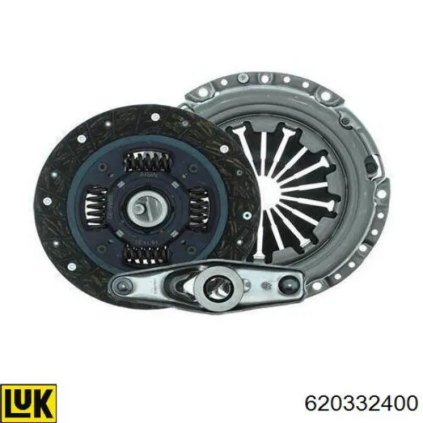 Zestaw sprzęgła (3 części) 620332400 LUK
