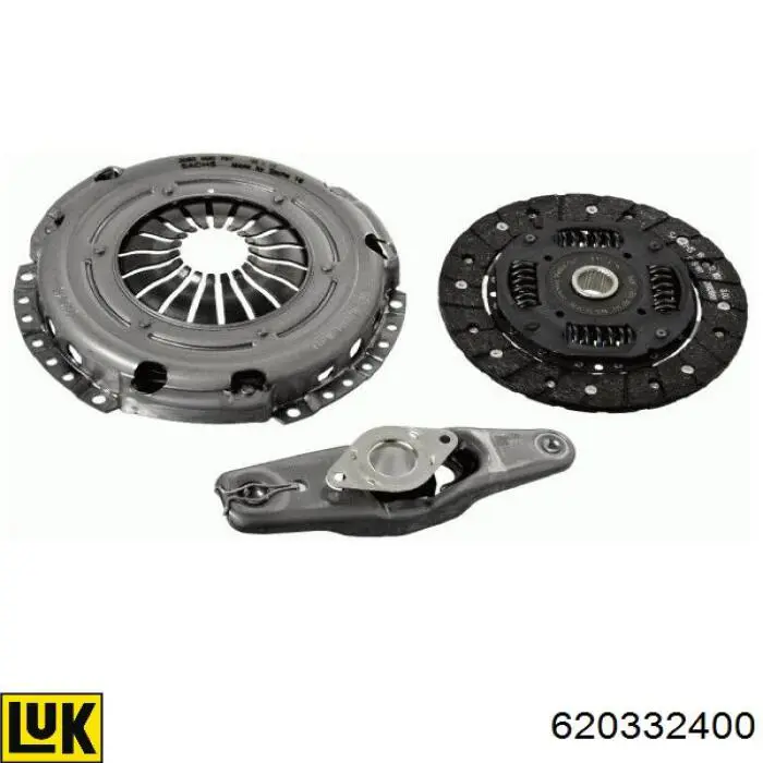 620332400 LUK Zestaw sprzęgła (3 części)