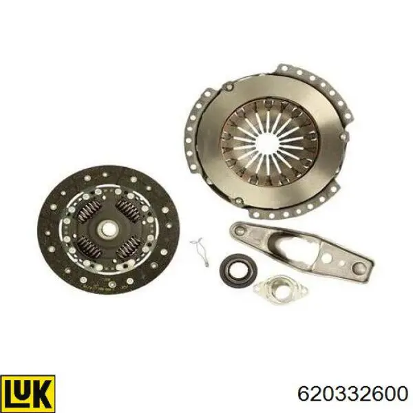 Zestaw sprzęgła (3 części) LUK 620332600 cena, od 111,17 USD