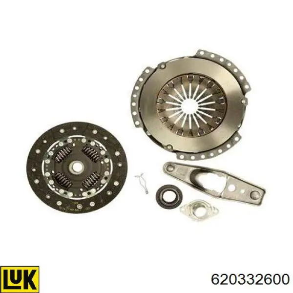 Zestaw sprzęgła (3 części) 620332600 LUK