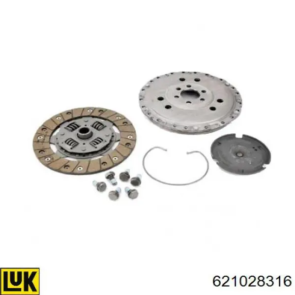 621028316 LUK Zestaw sprzęgła (3 części)