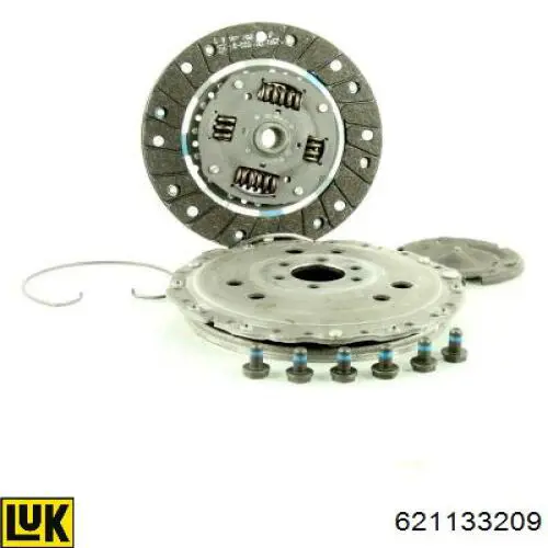 Zestaw sprzęgła (3 części) LUK 621133209 cena, od 110,55 USD