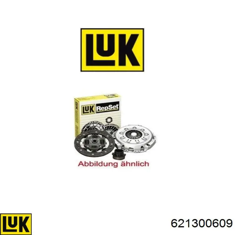 Do koszyka 621300609 LUK Zestaw sprzęgła (3 części)