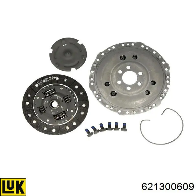Zestaw sprzęgła (3 części) LUK 621300609 cena, od 125,45 USD