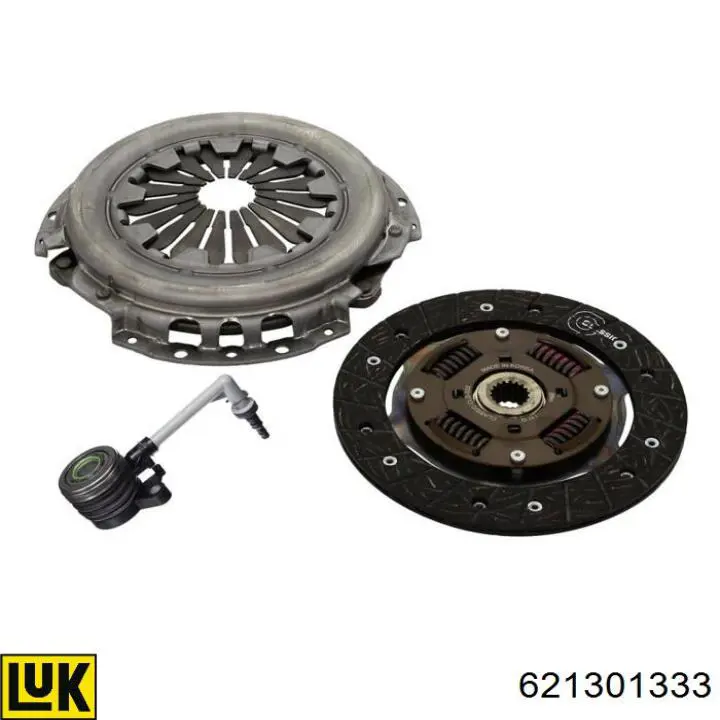 Zestaw sprzęgła (3 części) LUK 621301333 cena, od 214,32 USD