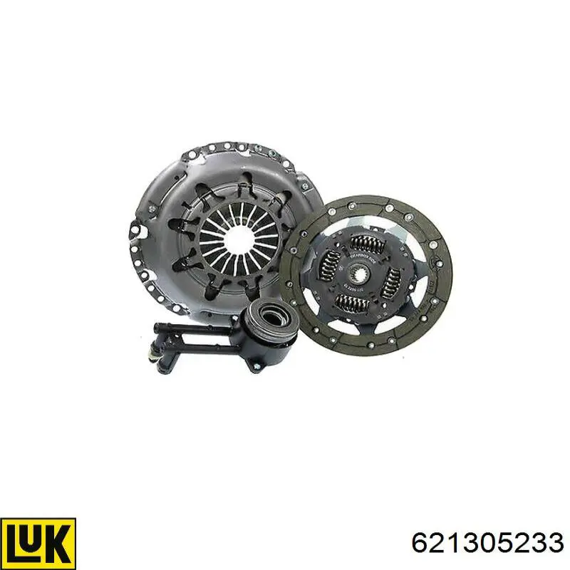 Zestaw sprzęgła (3 części) LUK 621305233 cena, od 358,77 USD