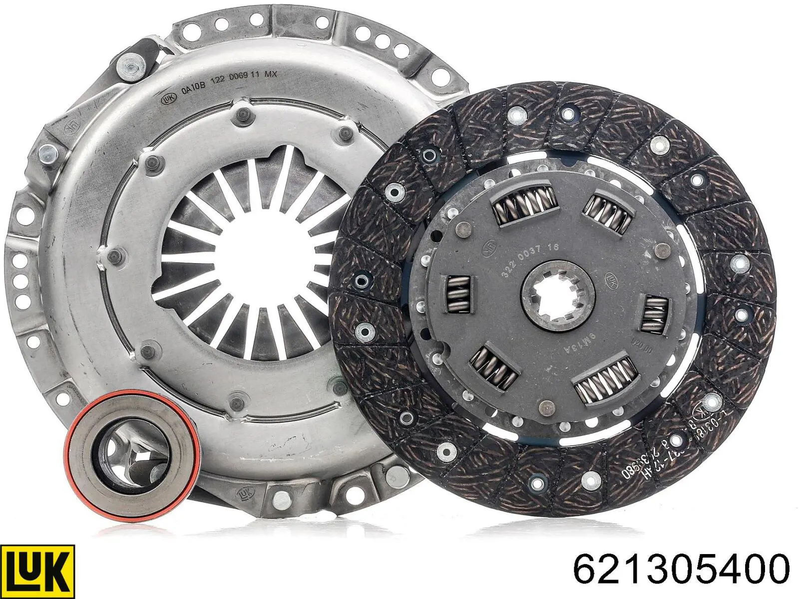 Zestaw sprzęgła (3 części) LUK 621305400 cena, od 170,83 USD