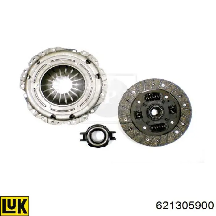 Zestaw sprzęgła (3 części) LUK 621305900 cena, od 149,41 USD